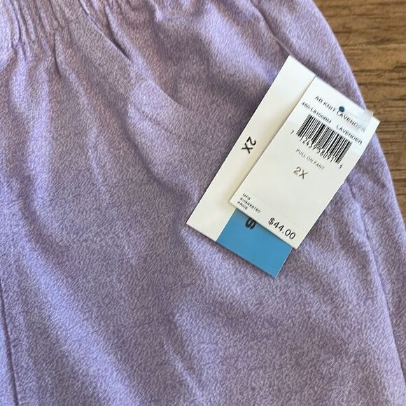 C. D. DANIELS LAVENDER KNIT PANTS.  NEW WITH TAGS - Picture 3 of 13